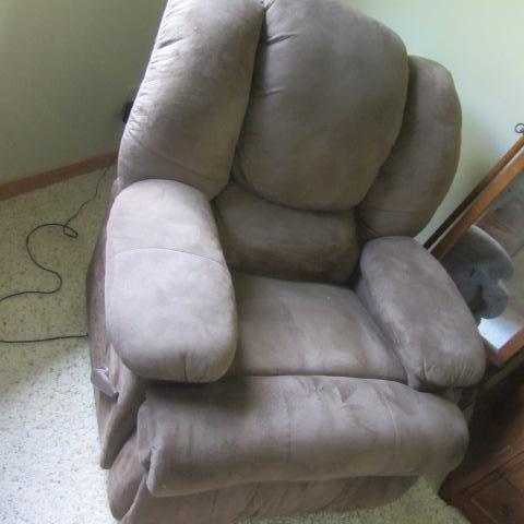 Overstuffed Rocker Recliner