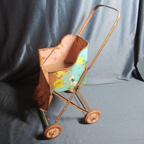 Chein Tin Doll Buggy