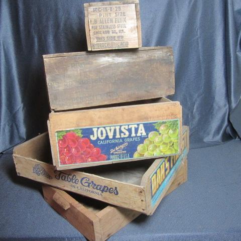 Fruit Boxes, Shipping Crates