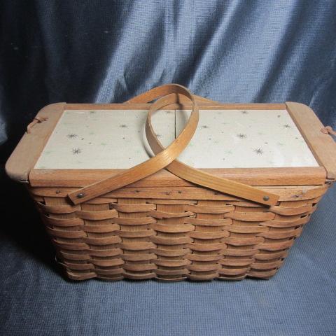 Woven Picnic Basket
