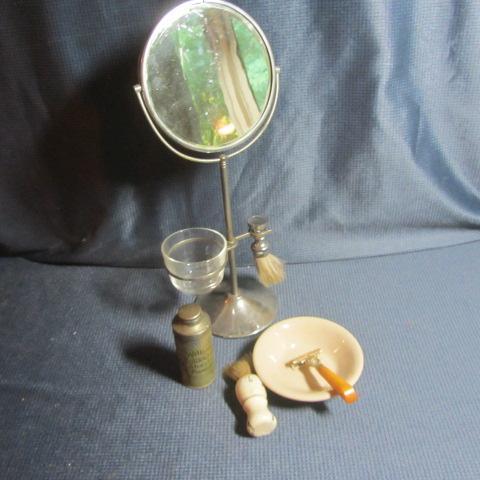 Vintage Shaving Stand & More