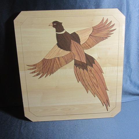 Pheasant Inlaid Art