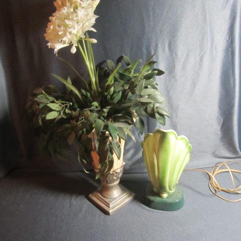 Vintage Figural Lamp, Vase