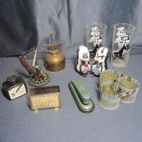 Vintage Pen Stand, Plant, Shakers