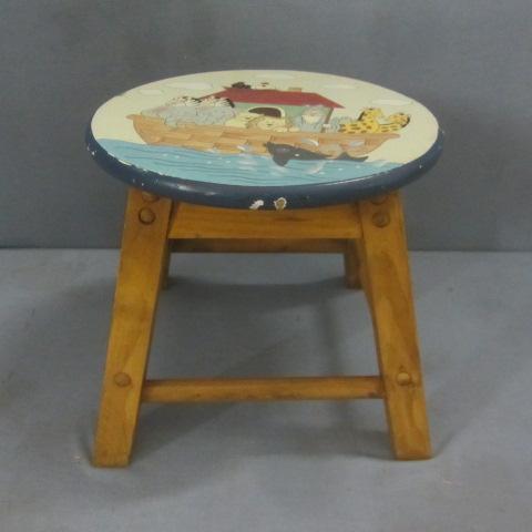 Childs Wood Stool