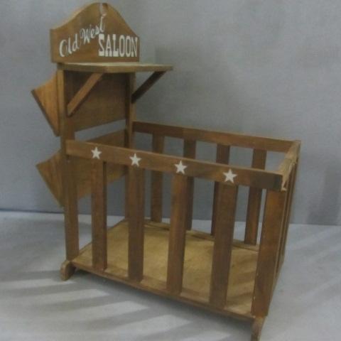 Wood Crate Saloon, Letter Rack