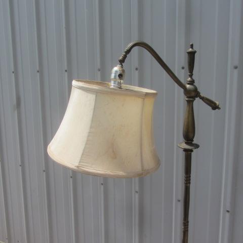 Vintage Brass Floor Lamp