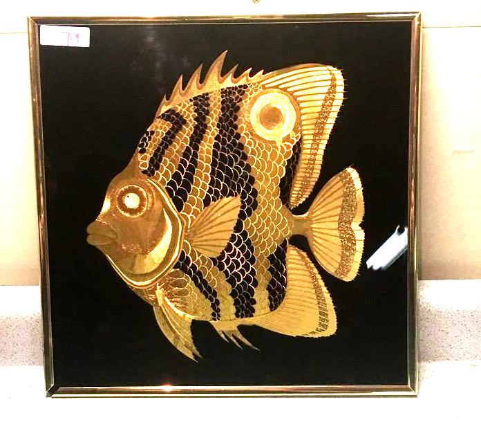 lot 79 image: Very rare vintage piece of art by Kafka. 3D G...