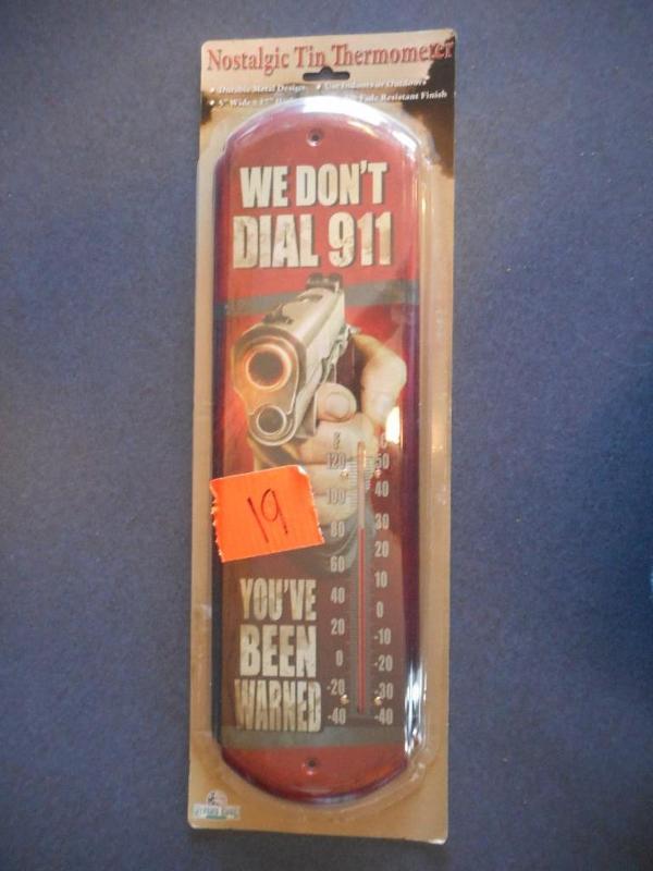 Nostalgic thermometer
