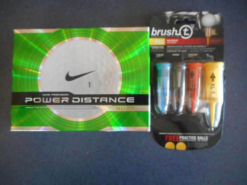 Golf balls and tees