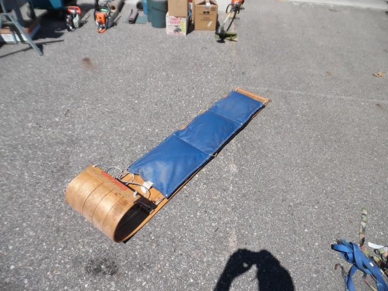Wooden toboggan