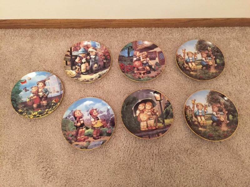 lot 20 image: M. J. Hummel plate collections Little Compani...