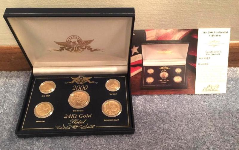 lot 38 image: The 2000 Presidential Collection. Specially p...