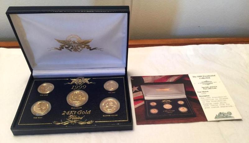 lot 42 image: The 1999 Presidential Collection Specially Pl...