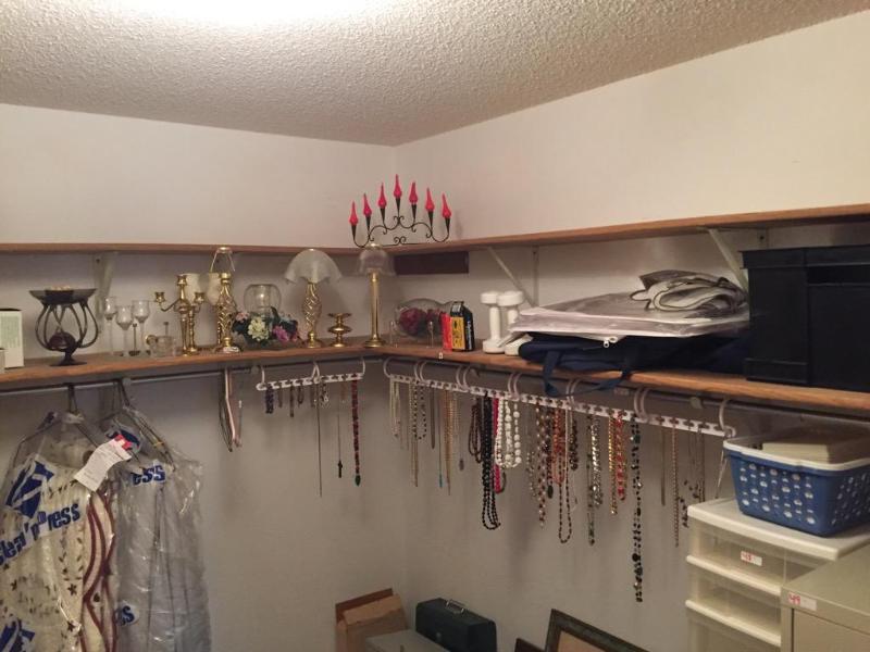 lot 50 image: Large lot of misc. items-Lamps candle,holders...
