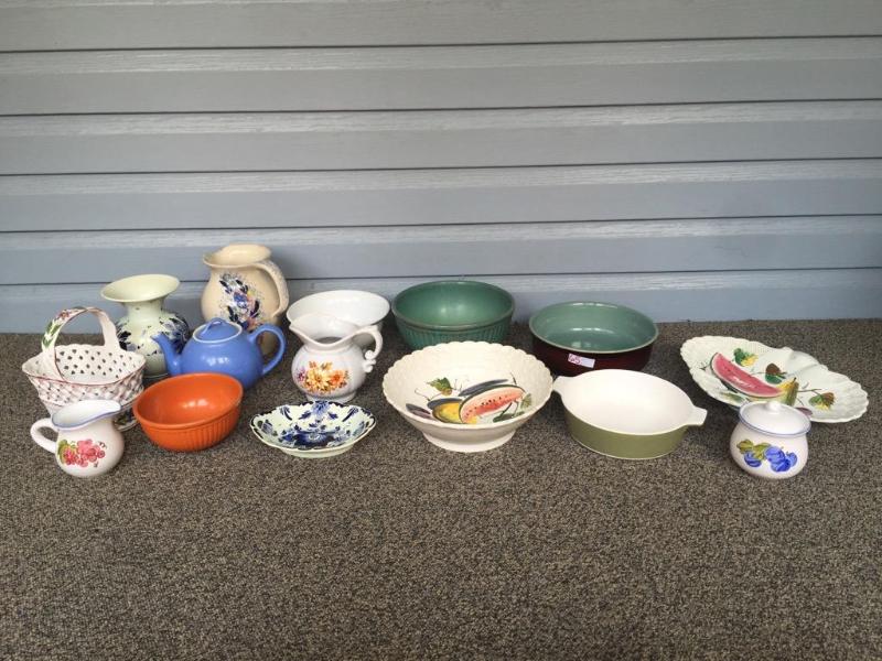 lot 65 image: Red wing, McCoy, Hull and more...