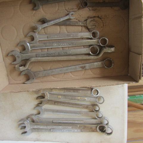 lot 102 image: Combination Wrenches