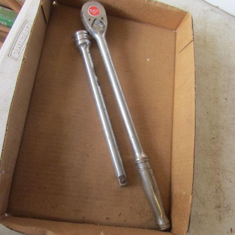 lot 108 image: Snap-On 12 Ratchet & Extension