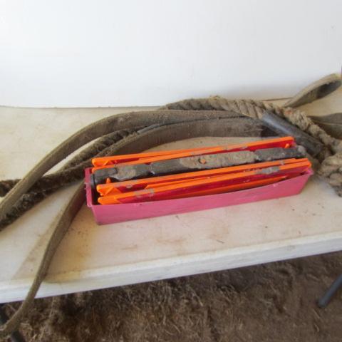 lot 146 image: Safety Triangles, Tow Slings