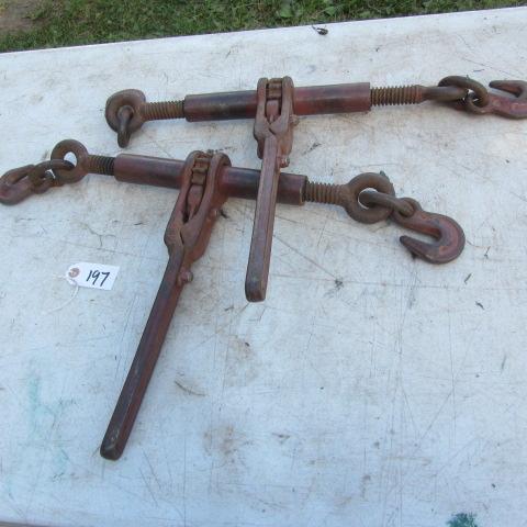 lot 197 image: Ratchet Load Binds