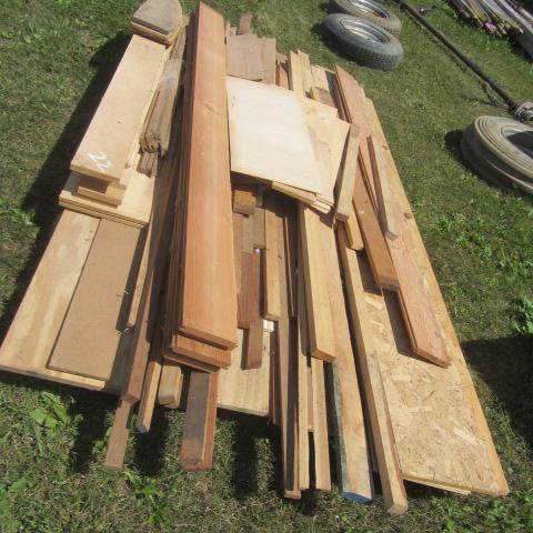lot 22 image: Craft Wood, T&G Pieces