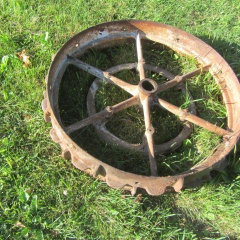 lot 234 image: Gear Driven Steel Wheel