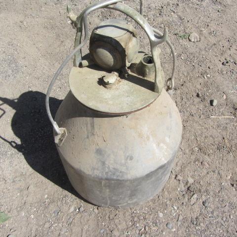 lot 305 image: Stainless Milk Bucket