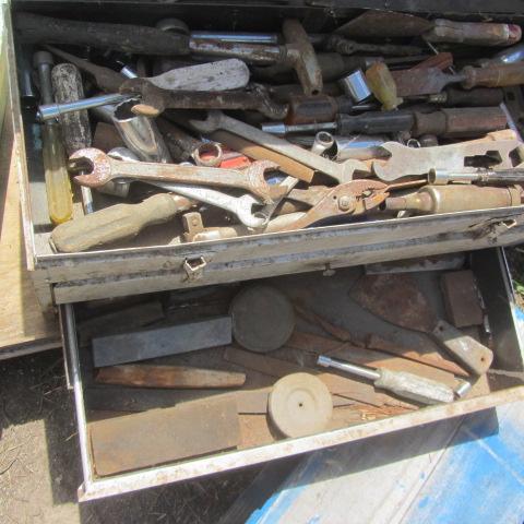 lot 357 image: Tool Box with Tools