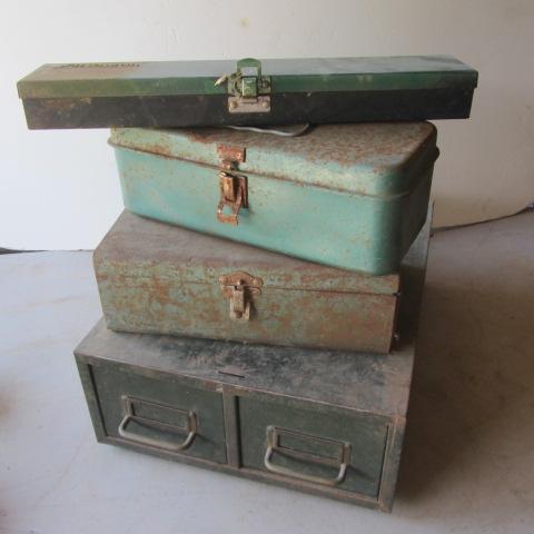 lot 371 image: Index File, Tins
