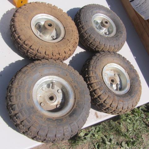 lot 385 image: Four Tires