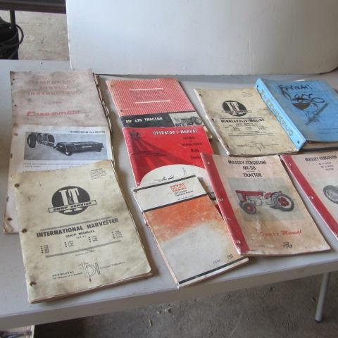 lot 409 image: Tractor & Implement Manuals