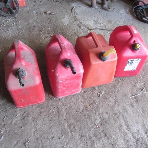 lot 411 image: Gas Cans
