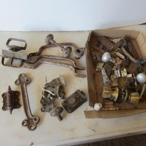 lot 46 image: Antique Door Hardware