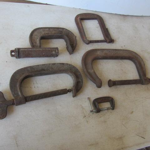 lot 63 image: C-Clamps