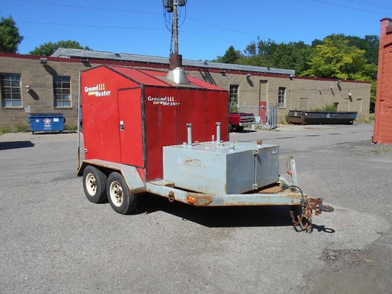 lot 3 image: Ground Heater E3000 Heater Trailer. Thaw Ground and Cure Concrete All Winter Long