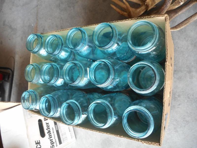 Antique Glass Jars