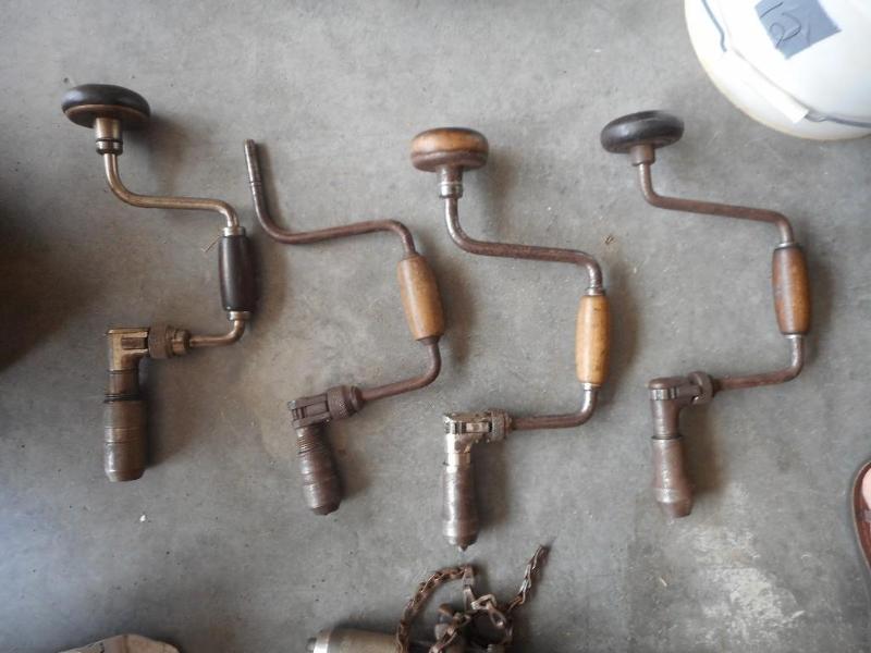 Antique hand drills