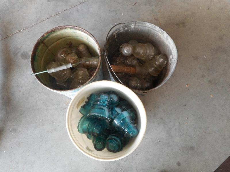 Antique Telephone Pole Insulators