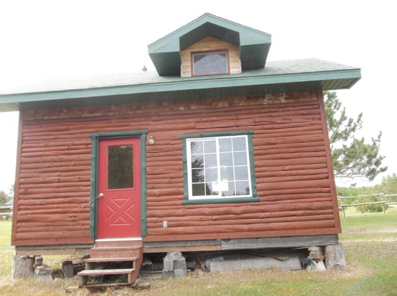 Finished Cabin 16 ft High from the peak footp...