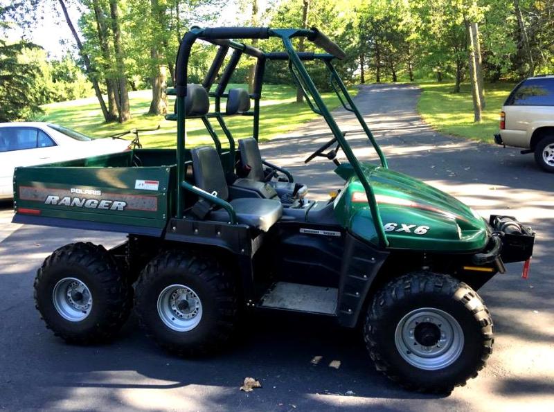 lot 1 image: 2000 Polaris 6x6 Ranger. LOW HOURS Only 161 H...