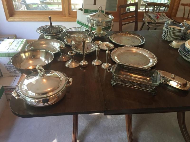 lot 20 image: Large Group of Silver including some sterling...