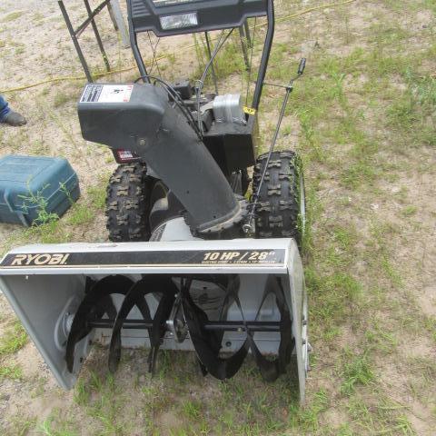 Ryobi Snowblower