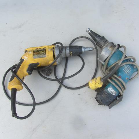 DeWalt & Makita Screw Guns