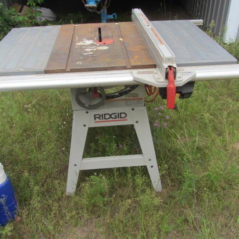 Ridgid Table Saw