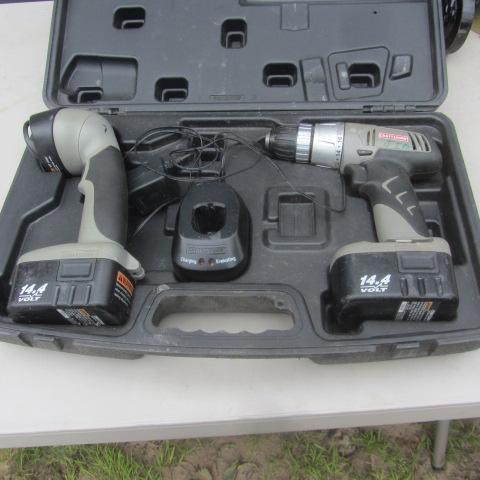 Craftsman Cordless Light & Drill