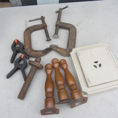 C-Clamps, Legs, Scaffold Pin