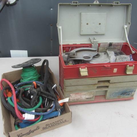Tool Box, Blades, Guards, Straps