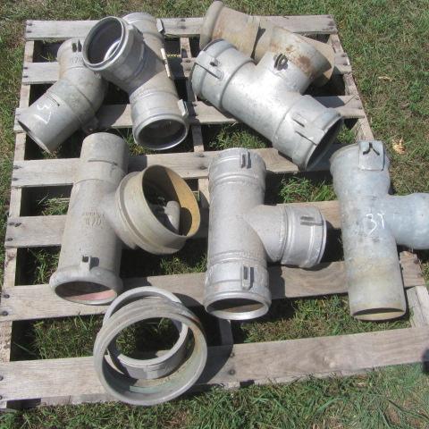 lot 37 image: Irrigation Pipe Fittings