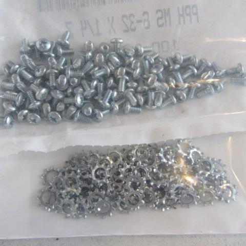 lot 112 image: Machine Screws, Washers