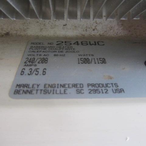 lot 143 image: Electric Baseboard Heater